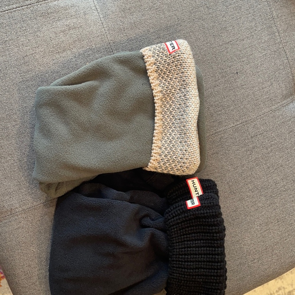 2 pair Hunter boot socks